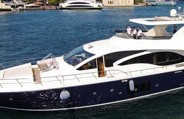 Luxury Mega Yacht Charter for 9 people in Muğla