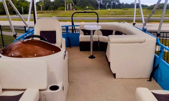 2023 Lexington Pontoon Boat for rent in Edgewater, FL