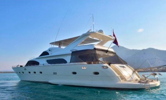 91' Power Mega Yacht Charter in Manisa