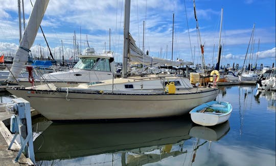 28ft Clark San Juan Sailboat for Rent in Everett, Washington