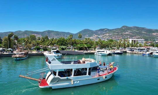 Motor Yacht Rental in Alanya, Turkey for 32 person!
