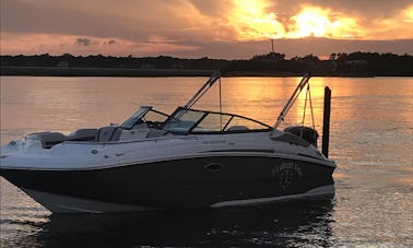 Private Cruises in the Low Country onboard 6 People Hurricane Deck Boat