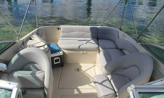 26' SEARAY Deck Boat - Pretty Boat Rental in MIAMI!🌊