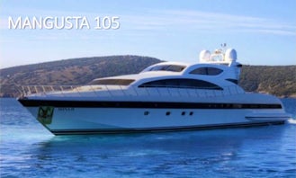 105ft Mangusta Power Mega Yacht In Manisa