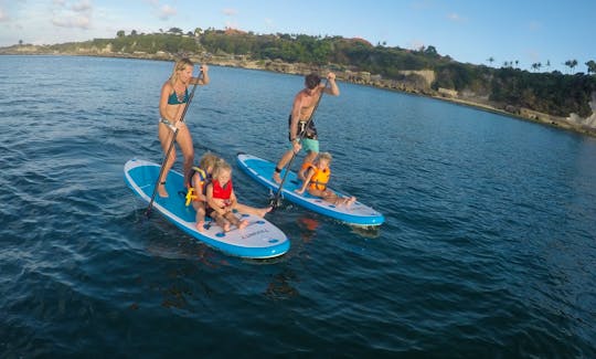 Stand up paddle lesson in Bali