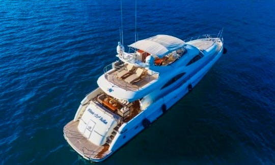 88ft Power Mega Yacht Charter in Manisa
