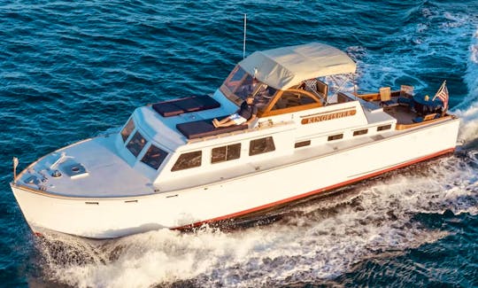 Vintage Yachting Lifestyle in Palm Beach