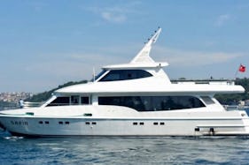 Luxury Party Boat! Book this 80 Passenger Power Mega Yacht in İstanbul