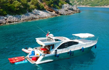 Azimut 43S Luxury Motor Yacht in Gocek, Turkey