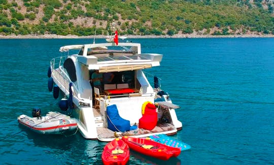 Azimut 43S Motor Yacht in Gocek, Turkey