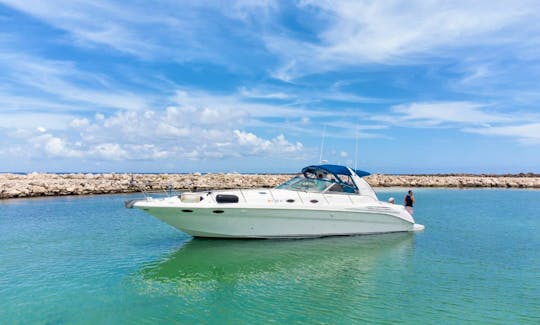 Sea Ray Sundancer 42’ Motor Yacht with all Inclusive in Puerto Aventuras, Quintana Roo