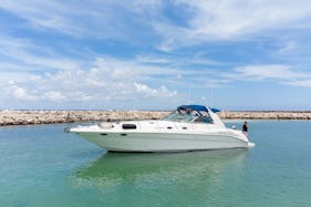 Sea Ray Sundancer 42’ Motor Yacht with all inclusive in Playa del Carmen, Mexico