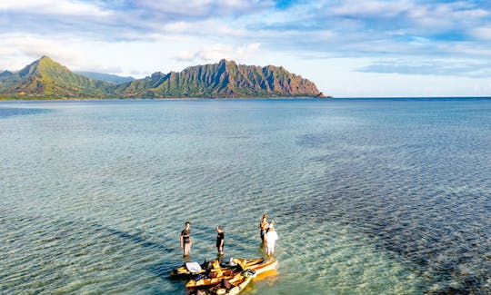 Increíble experiencia de kayak autoguiado en Kaneohe Bay Sandbar