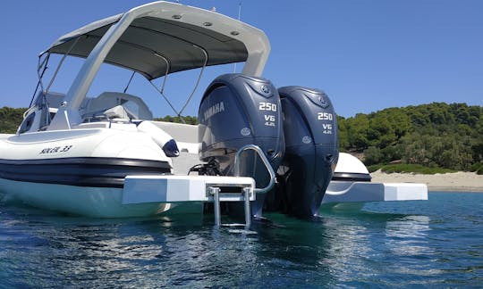 サルパソレイユ 33 RIB レンタル（ギリシャ、スキアトス）