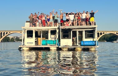 Chill and Grill waterborne adventure Catamaran Houseboat