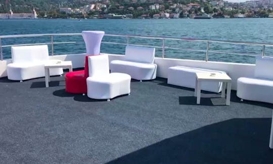 Luxury Party Boat! Book this 80 Passenger Power Mega Yacht in İstanbul