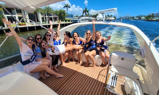Cruise on our Private Luxury 65' Flybridge yacht in Miami Beach, Florida