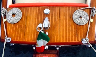 Riva Olympic Motor Yacht Rental in Oggebbio, Piedmont