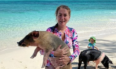 Swim with Pigs, Snorkel with Turtles & Beach Day!