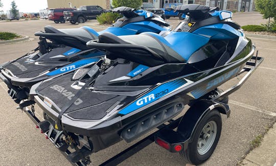 Pair of Sea-Doo GTR 230 jet skis for rent in Loveland, Colorado