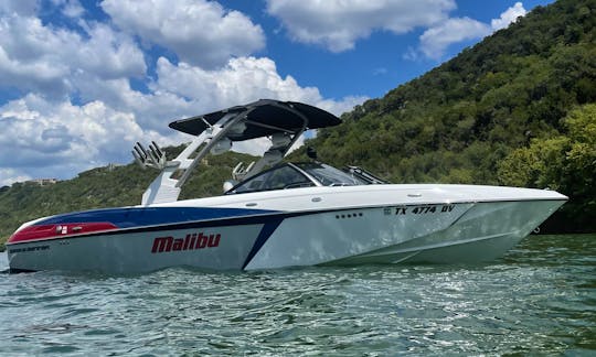 Wakesurf Boat Rental - Available for parties, surfing, and lessons! Lake Austin & Lake Travis