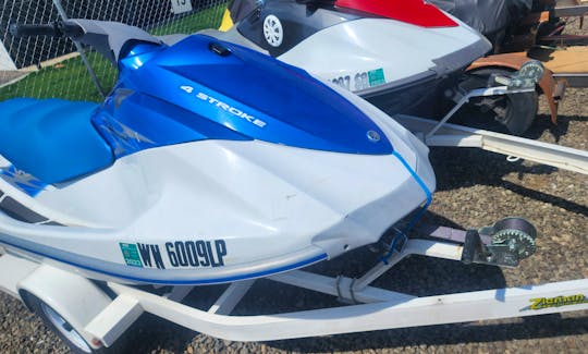SeaDoo GTX jet ski rental Fuel Included Moses Lake, Banks Lake & Lake Roosevelt