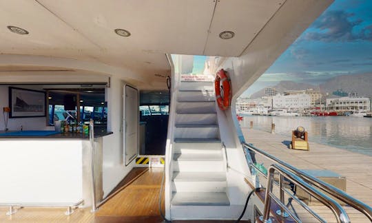 Sea Princess Luxury Motor Catamaran for Private Charter Hire in Cape Town