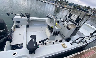 Fishing With Friends with Boston Whaler Justice Center Console in Santa Cruz, California