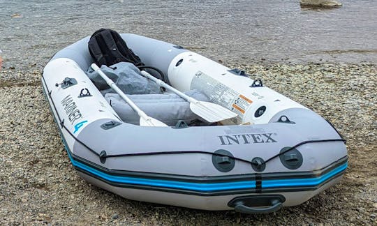 Intex Mariner 4 Inflatable Boat Rental in Calgary, Alberta