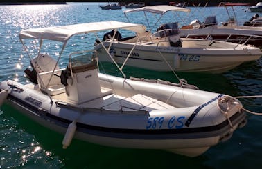 Joker boat Coaster 470 RIB in Cres, Croatia