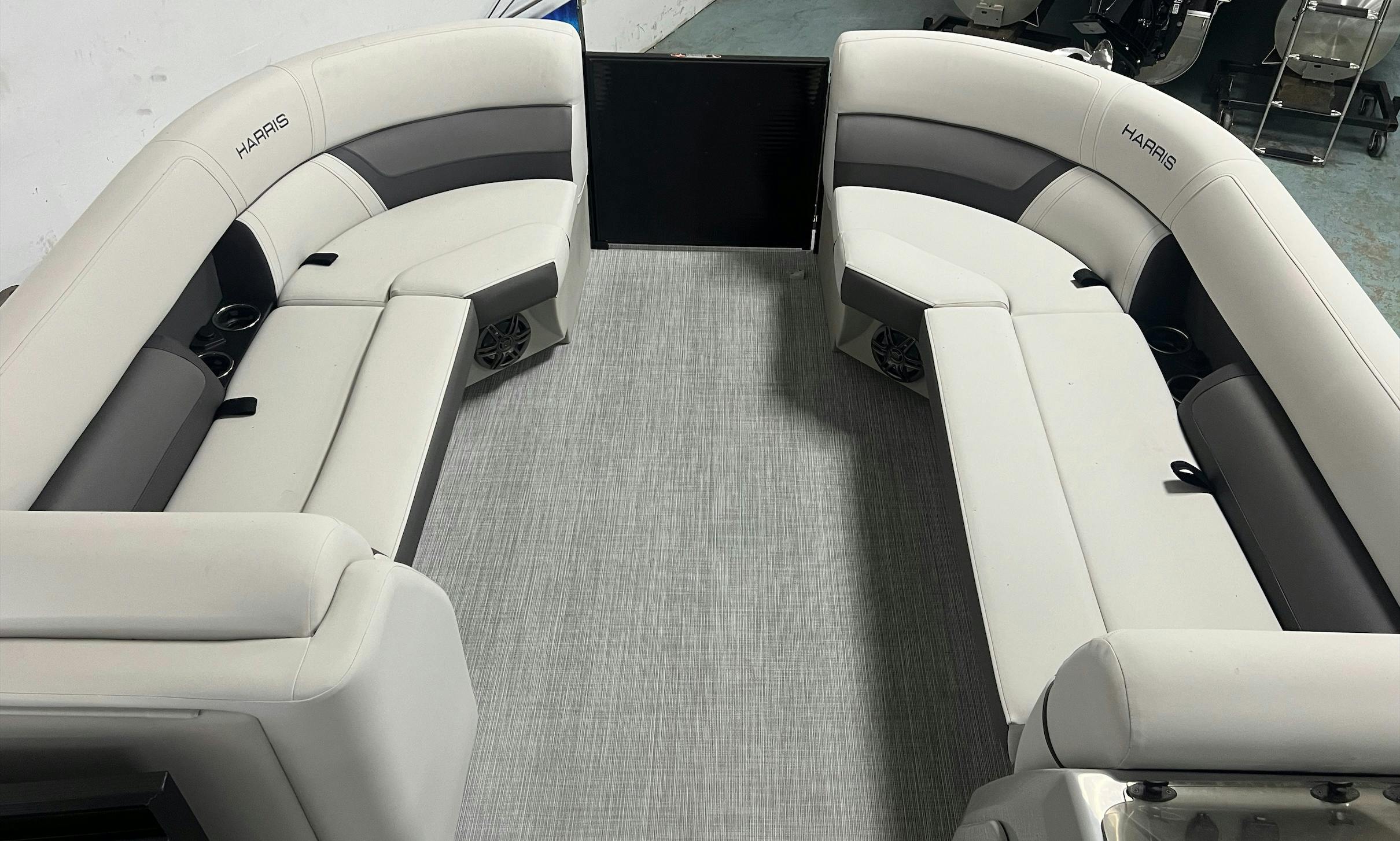 Brand New 2022 23 ft Harris Tritoon in Lake Norman Meet Scorpion! Gas