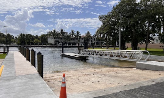 Brand new Boca Raton Boat Ramp