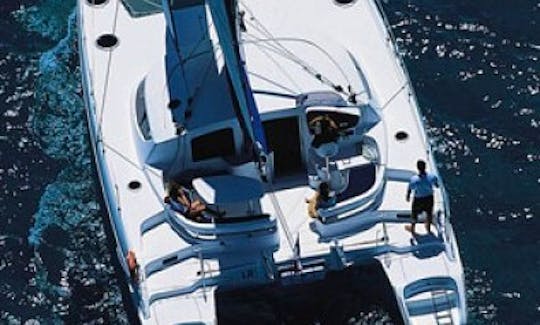 Fontaine Pajot 42ft Sailing Catamaran Sighting Dolphins Trips in Marbella