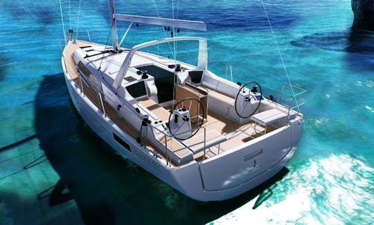 Charter 39' Oceanis 41.1 Cruising Monohull in Jezera, Croatia