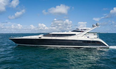 Palmer Johnson 82' Luxury Mega Yacht in Cancun - Isla