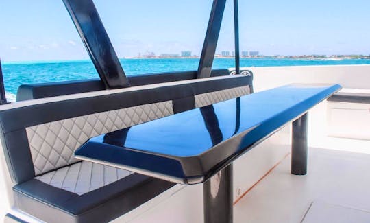 45' Prestigue Luxury Sports Catamaran for rent in Cancún, Quintana Roo