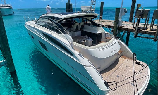 Stunning Princess V39 - Newest Charter in Puerto Rico! Captain + Snacks + Drinks