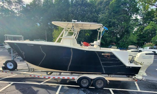 Luxury Powerboat . Lake Wylie