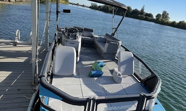 Bateau ponton Sea Doo Switch, Folsom, Berryessa, Sacramento, Lake Tahoe