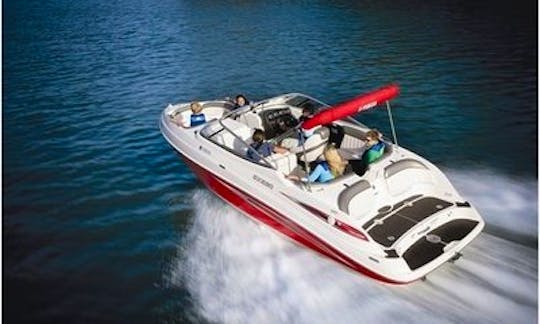 Yamaha AR230 Fast Jet Boat for Rent with Bluetooth Sound in Renton