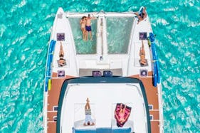 Full day Anguilla Tour with Lagoon 450 Cruising Catamaran!