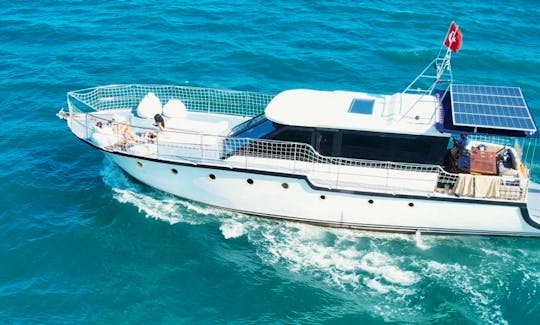 55ft Motor Yacht Rental in Antalya, Antalya