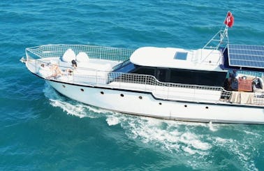 55ft Motor Yacht Rental in Antalya, Antalya