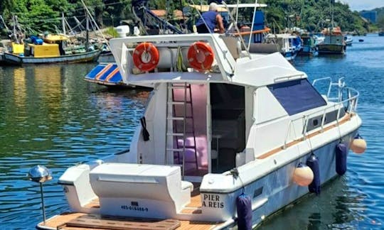 Chapira 36ft Internarine Motor Yacht Rental in Rio de Janeiro, Brazil
