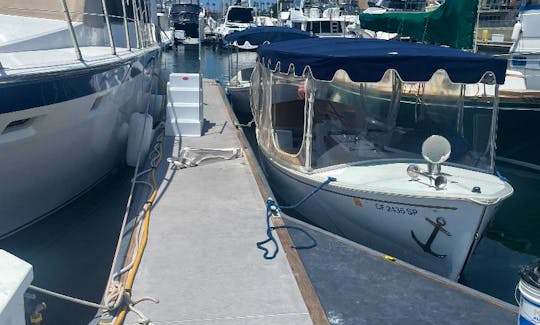 Duffy Electric Boat in Marina del Rey