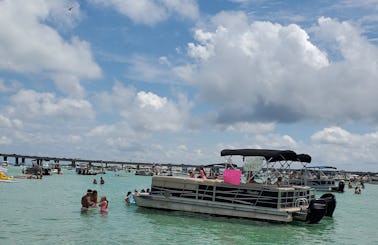 Party in Crab Island!!! Stunning 24' Encore Bentley Pontoon Boat for Charter/Rent