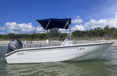 Boston Whaler Dauntless 180 Center Console Rental in Cape Coral, Florida!