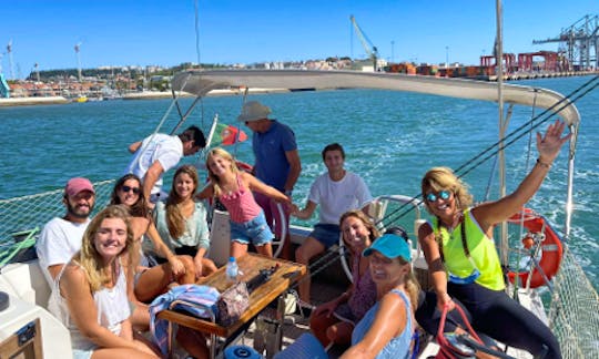 40ft Bavaria Sailing Yacht Day Tours in Lisbon, Portugal