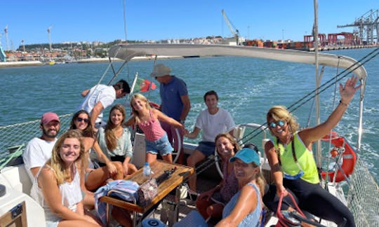 40ft Bavaria Sailing Yacht Day Tours in Lisbon, Portugal