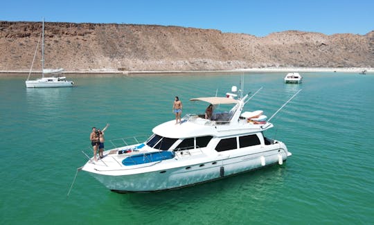 Location de yacht à moteur à La Paz, Baja California Sur